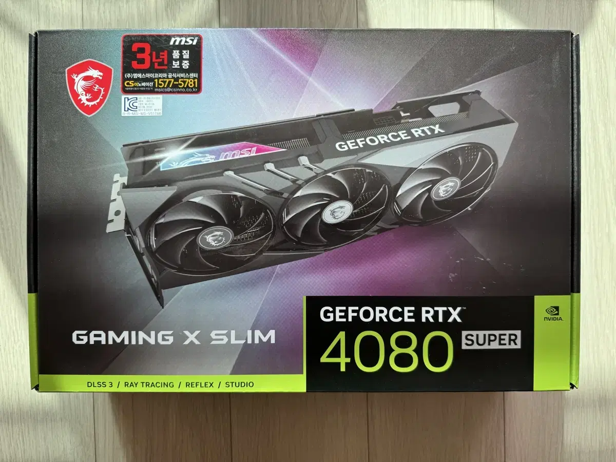 Msi rtx4080 super gaming x slim